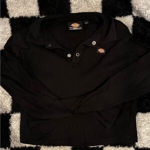Dickies Black Crop Shirt